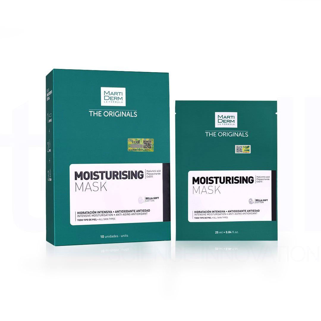 Mặt Nạ Dưỡng Ẩm Chuyên Sâu - MartiDerm The Originals Moisturising Mask (10 miếng)