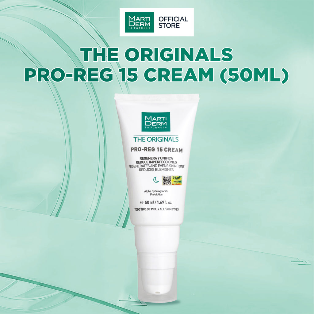 Kem Dưỡng Da Ban Đêm 15% AHA Hỗ Trợ Tái Tạo & Cải Thiện Bề Mặt Da - MartiDerm The Originals Pro-Reg 15 Cream (50ml)
