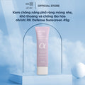 Kem Chống Nắng Phổ Rộng Mỏng Nhẹ, Khô Thoáng Và Chống Lão Hóa oh!oh! RK Defense Sunscreen (with 3,000ppm MSR™ Blend) (45g)