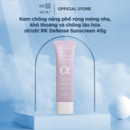 Kem Chống Nắng Phổ Rộng Mỏng Nhẹ, Khô Thoáng Và Chống Lão Hóa oh!oh! RK Defense Sunscreen (with 3,000ppm MSR™ Blend) (45g)