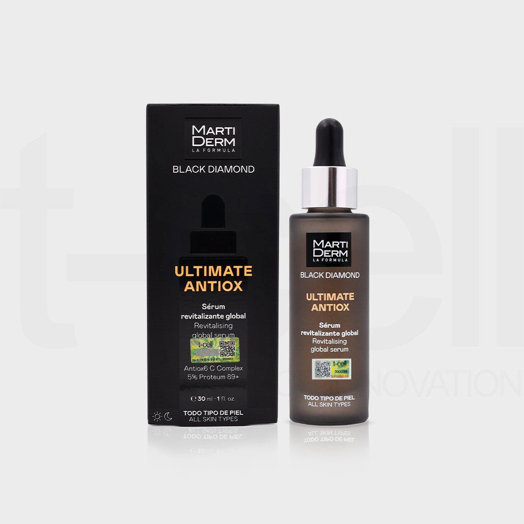 Tinh Chất Chống Oxy Hóa, Ngừa Lão Hóa Da - MartiDerm Black Diamond Ultimate Antiox Serum (30ml)