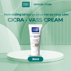 Kem Dưỡng Tái Tạo & Phục Hồi Da Nhạy Cảm - MartiDerm Skin Repair Cicra Vass Cream (30ml)