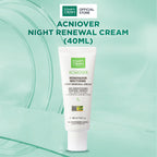 Kem Dưỡng Ban Đêm Hỗ Trợ Cải Thiện Bề Mặt Da Cho Da Dầu Mụn - MartiDerm Acniover Night Renewal Cream (40ml)