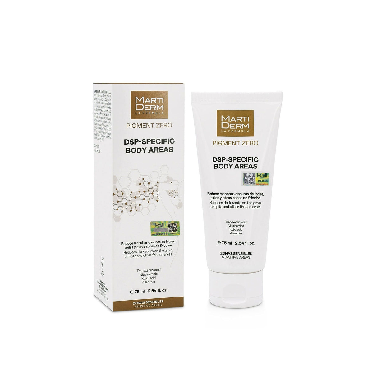 Kem Dưỡng Thể Sáng Da & Ngừa Thâm Sạm Chuyên Sâu - MartiDerm DSP-Specific Body Areas (75ml)
