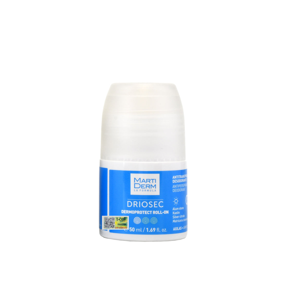 Lăn Khử Mùi & Chống Tiết Mồ Hôi - Martiderm Driosec Dermoprotect Roll-on (50ml)