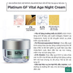 Kem Dưỡng Phục Hồi Hỗ Trợ Trị Mụn & Trẻ Hóa - MartiDerm Platinum GF Vital Age Night Cream (50ml)