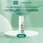 Sữa Rửa Mặt Dạng Bọt Dịu Nhẹ Cho Mọi Loại Da - Martiderm Essentials Micellar Cleansing Foam (100ml)