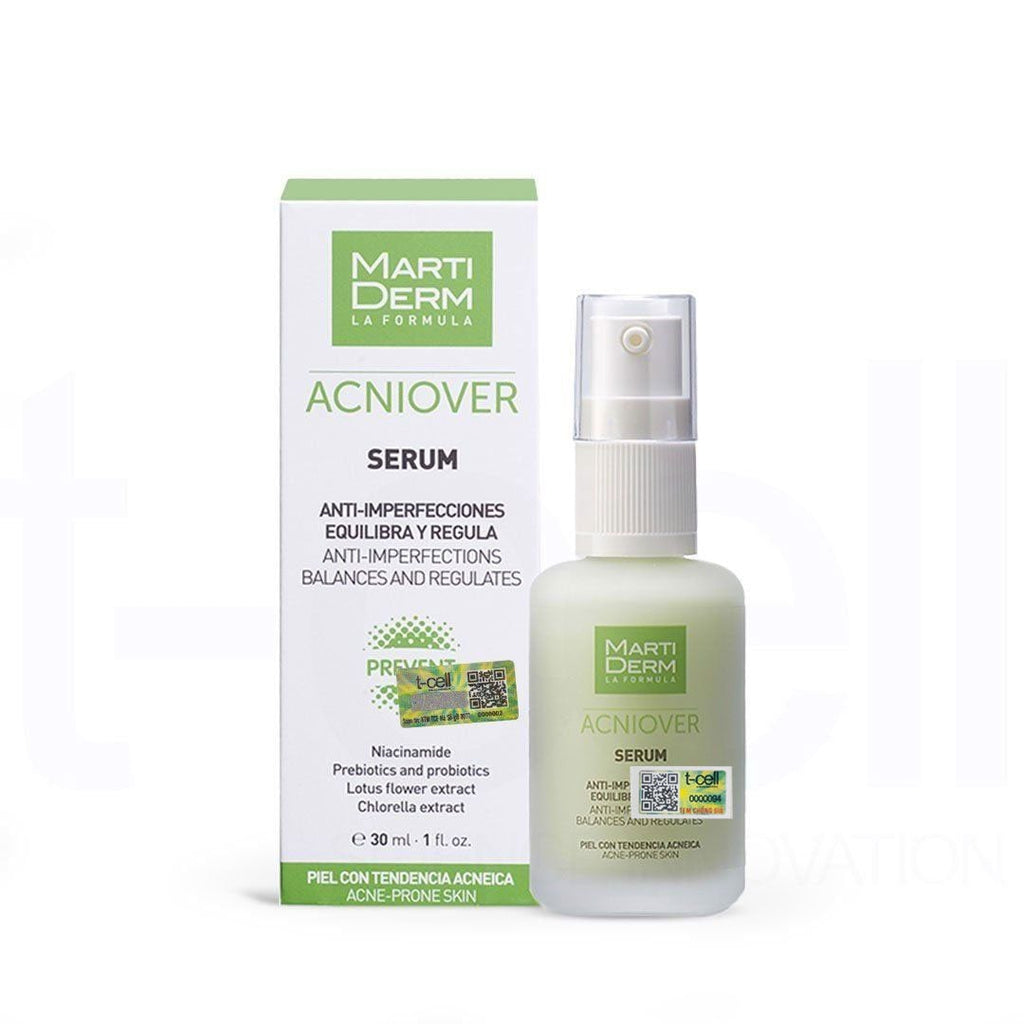 Tinh Chất Giảm Mụn & Kiểm Soát Nhờn - MartiDerm Acniover Serum (30ml)