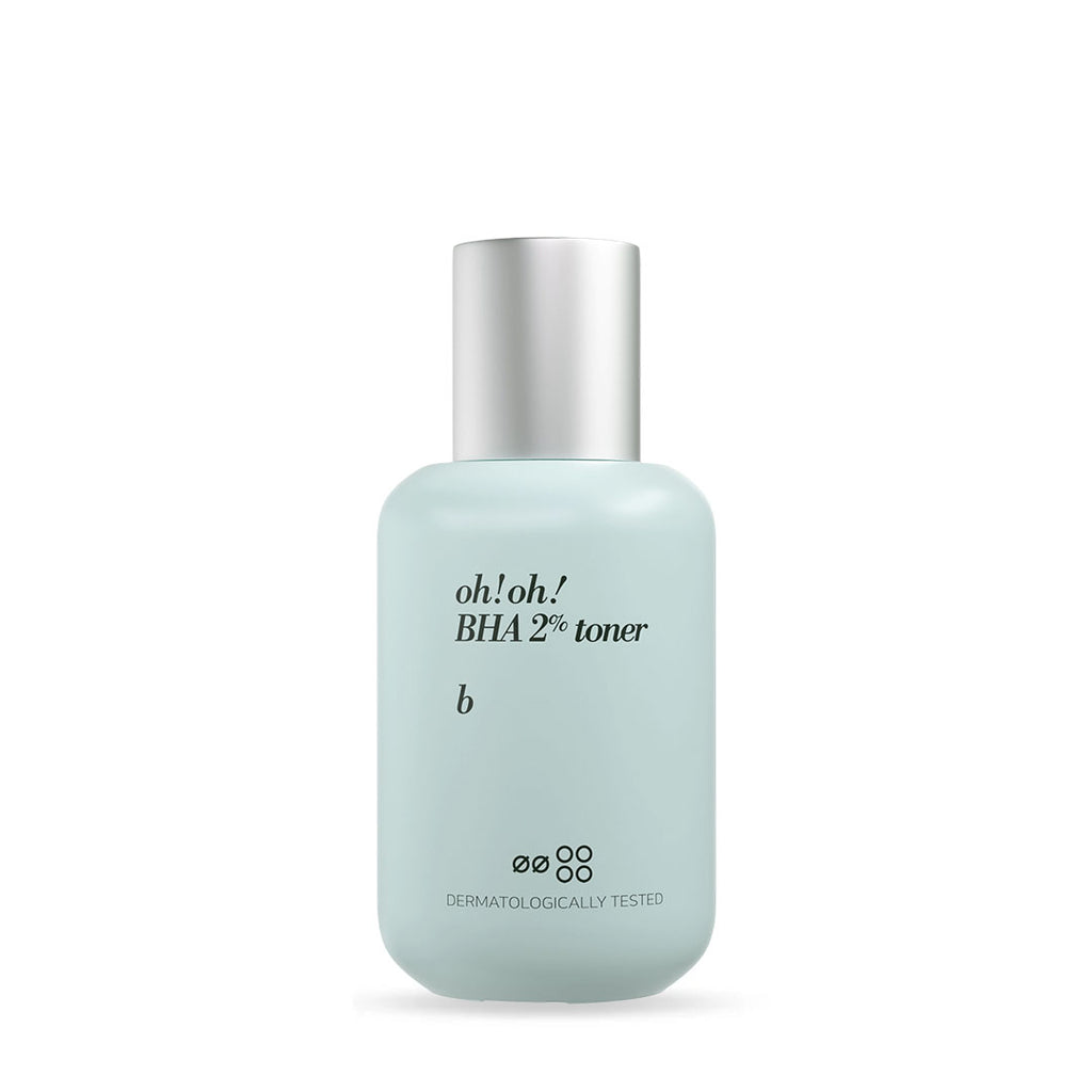 Nước Cân Bằng 2% BHA Tẩy Tế Bào Chết, Làm Sạch Sâu Da oh!oh! BHA 2% (Salicylic Acid) toner : b (75ml)
