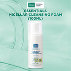 Sữa Rửa Mặt Dạng Bọt Làm Sạch Dịu Nhẹ - MartiDerm Essentials Micellar Cleansing Foam (100ml)
