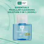 Nước Tẩy Trang Làm Sạch Sâu 3 trong 1 - MartiDerm Essentials Micellar Cleansing Solution 3 In 1 (300ml)