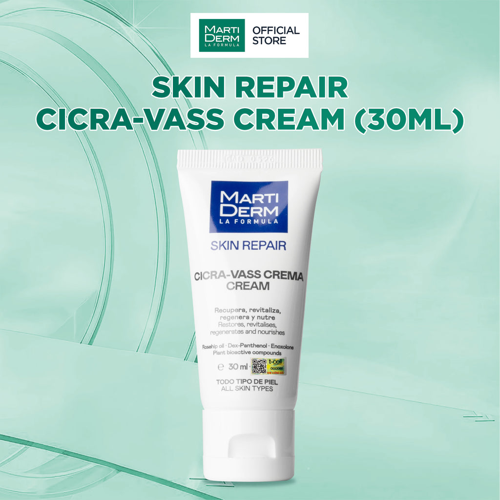 Kem Dưỡng Ẩm & Hỗ Trợ Phục Hồi Hàng Rào Bảo Vệ Da - MartiDerm Skin Repair Cicra-Vass Cream