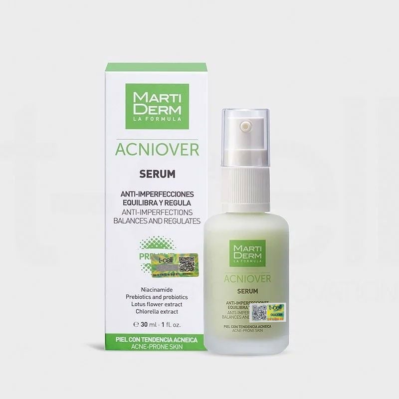 Tinh Chất Giảm Mụn & Kiểm Soát Nhờn - MartiDerm Acniover Serum (30ml)