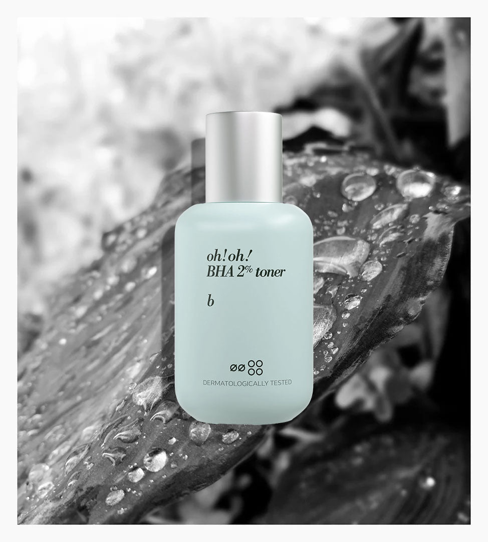 Nước Cân Bằng 2% BHA Tẩy Tế Bào Chết, Làm Sạch Sâu Da oh!oh! BHA 2% (Salicylic Acid) toner : b (75ml)