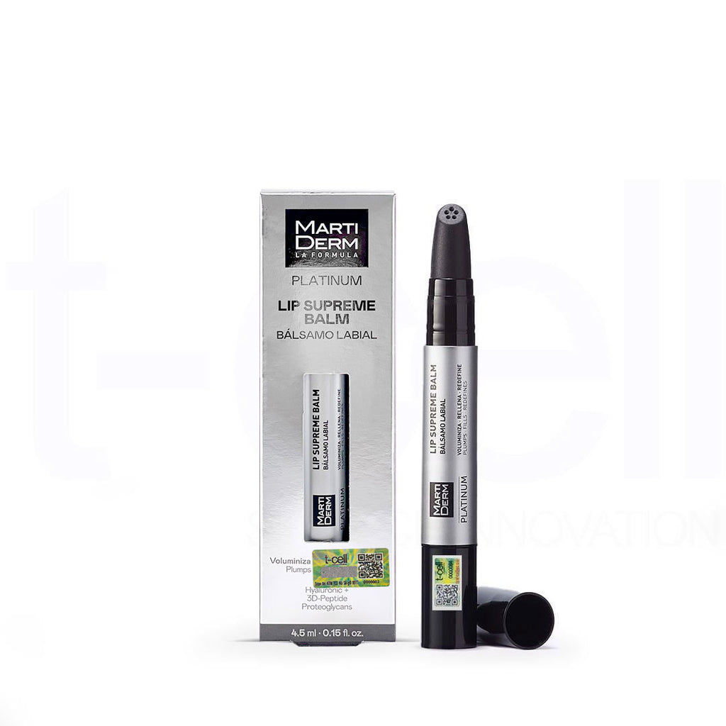Son Dưỡng Làm Mềm, Căng Mọng Môi - MartiDerm Platinum Lip Supreme Balm (4.5ml)