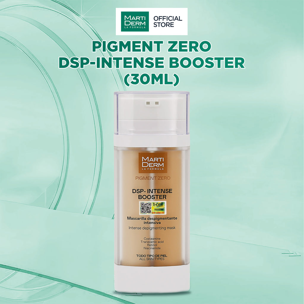 Mặt Nạ Làm Sáng & Hỗ Trợ Cải Thiện Đốm Sắc Tố - MartiDerm Pigment Zero DSP-Intense Booster (30ml)