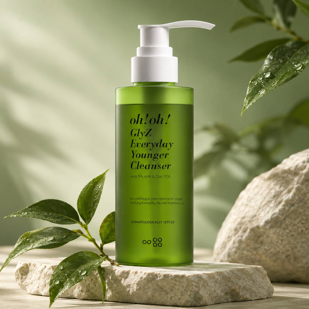 Sữa Rửa Mặt oh!oh! GlyZ Everyday Younger Cleanser 200g
