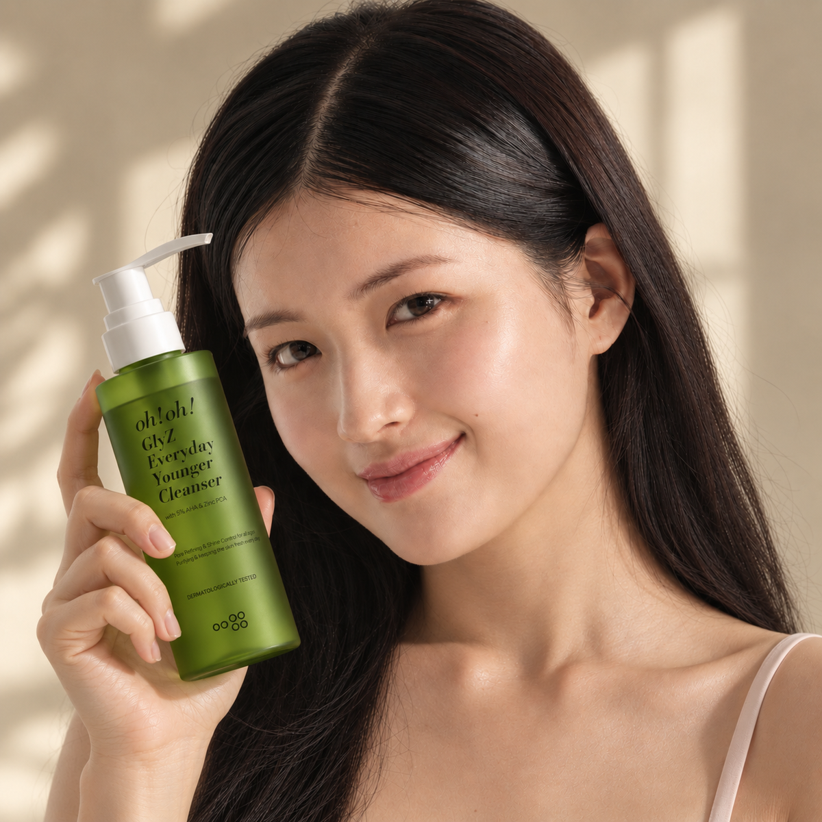 Sữa Rửa Mặt oh!oh! GlyZ Everyday Younger Cleanser 200g