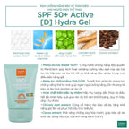Kem Chống Nắng Bảo Vệ Toàn Diện Cho Người Chơi Thể Thao - MartiDerm SPF 50+ Active [D] Hydra Gel (50ml)