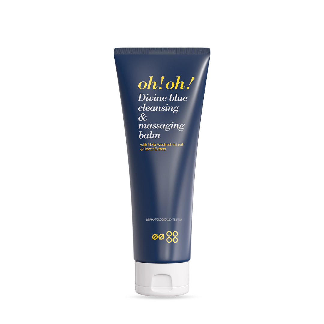 Sáp Tẩy Trang Làm Sạch Sâu, Trẻ Hóa Da oh!oh! Divine Blue Cleansing & Massaging Balm (150ml/ 30ml)