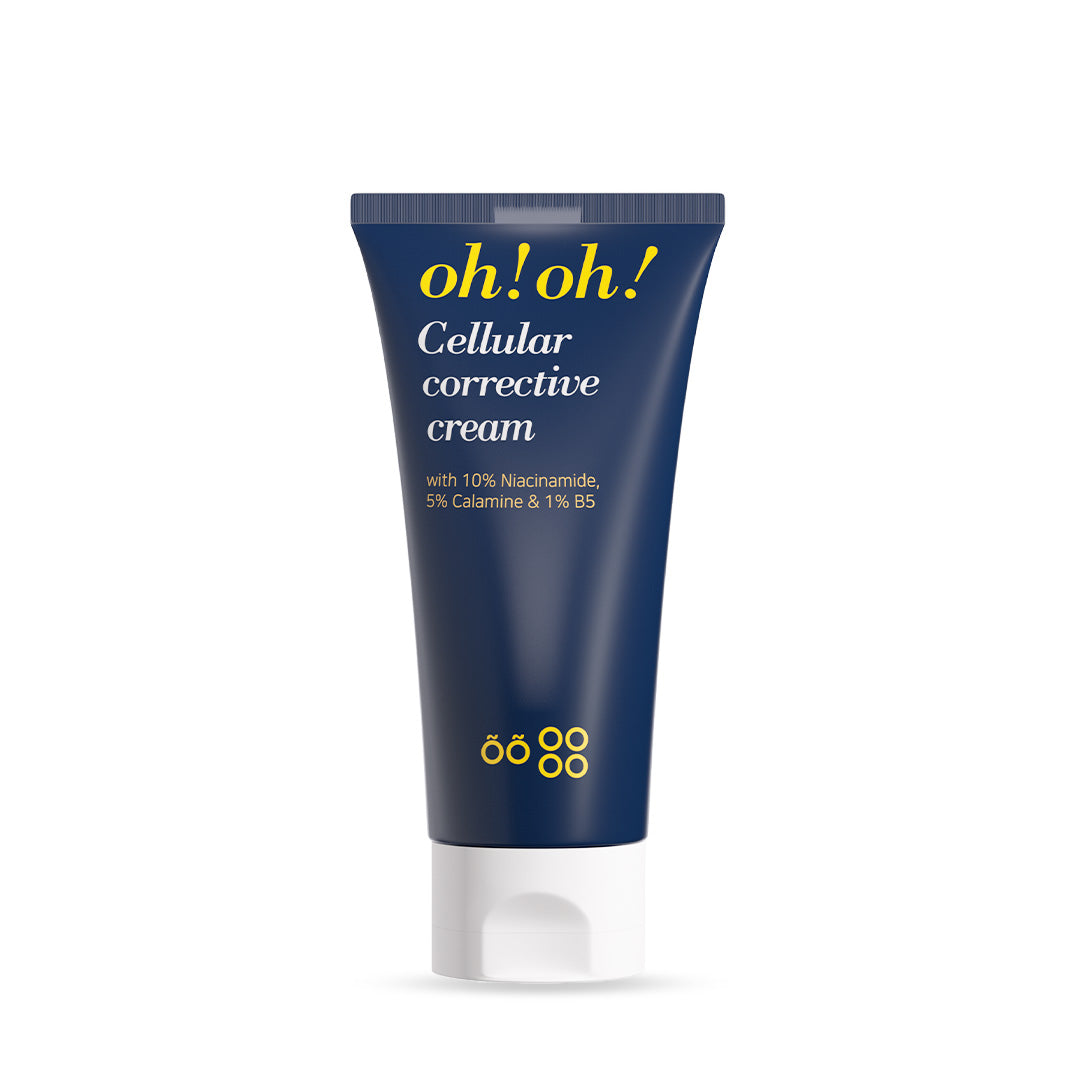 Kem Dưỡng Phục Hồi Da Tổn Thương oh!oh! Cellular Corrective Cream (with 10% Niacinamide, 5% Calamine, 1% B5) (30ml)