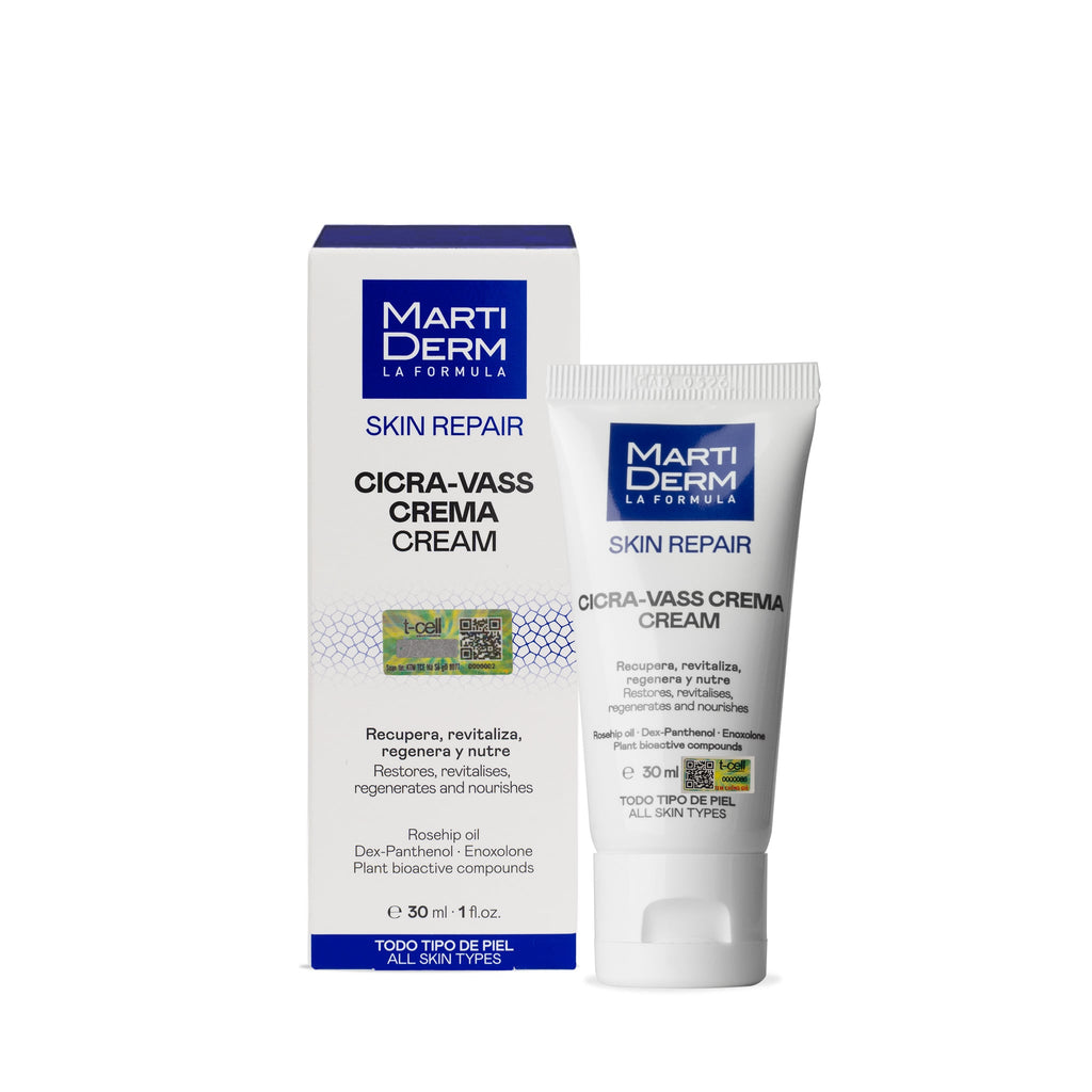 Kem Dưỡng Tái Tạo & Phục Hồi Da Nhạy Cảm - MartiDerm Skin Repair Cicra Vass Cream (30ml)