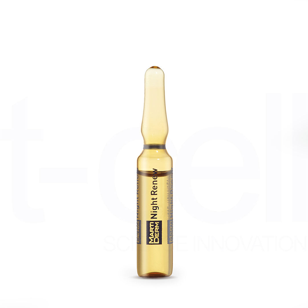 Ampoule Tái Tạo Da Ban Đêm - MartiDerm Platinum Night Renew Ampoule (30 x 2ml)