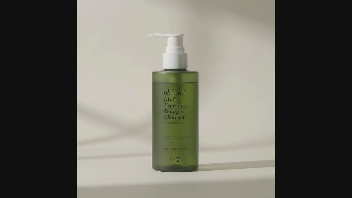 Sữa Rửa Mặt oh!oh! GlyZ Everyday Younger Cleanser 200g