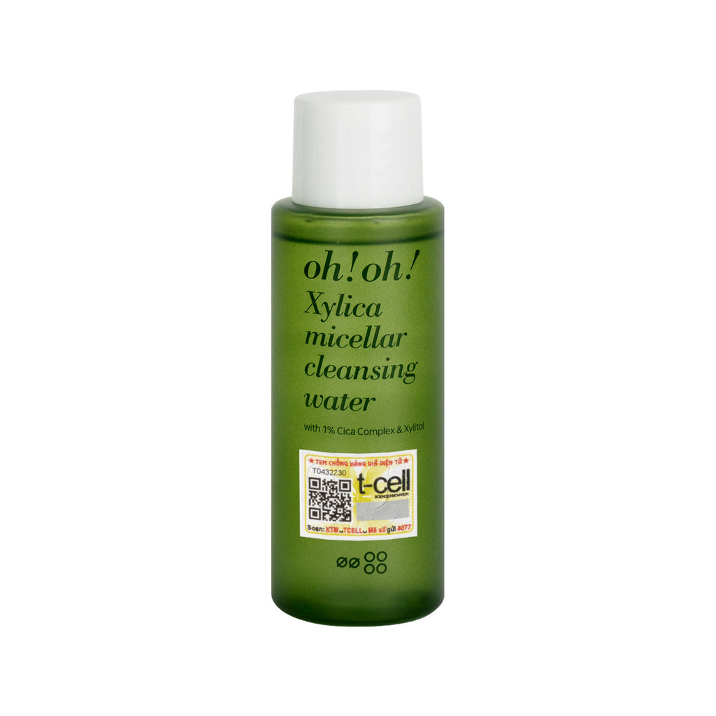 Nước Tẩy Trang Chuyên Sâu Phục Hồi Màng Lipid oh!oh! Xylica Micellar Cleansing Water